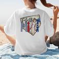 T-Ball Mimi Baseball Mom Game Day Women's T-Shirt Back Print T-Ball Mimi Baseball Mom Game Day Women's T-Shirt Back Print