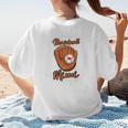 Women Baseball Mom Shirt Baseball Season Shirt Mothers Day Women's T-Shirt Back Print
