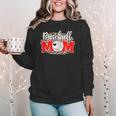Baseball Mom Mother's Day For Mom Game Day Outfit Women Crewneck Sweatshirt Baseball Mom Mother's Day For Mom Game Day Outfit Women Crewneck Sweatshirt