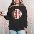 Football Baseball Player Football Baseball Mom Women Crewneck Sweatshirt Football Baseball Player Football Baseball Mom Women Crewneck Sweatshirt