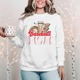 Retro Coffee Baseball Mama Mother's Day Baseball Mom Premium Women Crewneck Sweatshirt Retro Coffee Baseball Mama Mother's Day Baseball Mom Premium Women Crewneck Sweatshirt