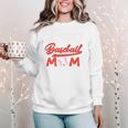 Somebody's Loud Mouth Baseball Mom Mama Premium Women Crewneck Sweatshirt Somebody's Loud Mouth Baseball Mom Mama Premium Women Crewneck Sweatshirt
