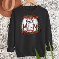Ball Mom Leopard Ball Mom Baseball Mom Women Crewneck Sweatshirt Ball Mom Leopard Ball Mom Baseball Mom Women Crewneck Sweatshirt
