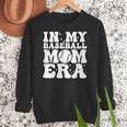 In My Baseball Mom Era Baseball Mama Mother's Day Women Crewneck Sweatshirt