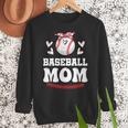 Baseball Mom Shirt Mama Women Baseball Shirt For Women Crewneck Sweatshirt