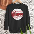 Mama Baseball Mom Women Crewneck Sweatshirt Mama Baseball Mom Women Crewneck Sweatshirt