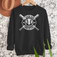 I Teach My Kids To Hit & Steal Baseball Mom Women Crewneck Sweatshirt I Teach My Kids To Hit & Steal Baseball Mom Women Crewneck Sweatshirt