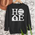 Vintage Baseball Home Illinois State Outline Baseball Mom Women Crewneck Sweatshirt