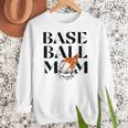 Baseball Mom Game Day Game Day Women Crewneck Sweatshirt