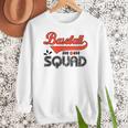 Baseball Mom Squad For Baseball Mom Women Crewneck Sweatshirt