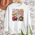 Tis The Season Baseball Mom Game Day Cheering Sports Lover Women Crewneck Sweatshirt Tis The Season Baseball Mom Game Day Cheering Sports Lover Women Crewneck Sweatshirt