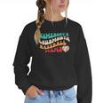 Somebody's Loudmouth Baseball Mama Baseball Mom Fan Women Crewneck Sweatshirt Somebody's Loudmouth Baseball Mama Baseball Mom Fan Women Crewneck Sweatshirt