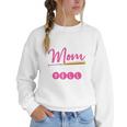 Baseball Mom Baseball Pitcher Bat Gloves Baseball Player Women Crewneck Sweatshirt