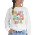 In My Mom Of Ballers Era Groovy Volleyball Baseball Mom Cute Women Crewneck Sweatshirt In My Mom Of Ballers Era Groovy Volleyball Baseball Mom Cute Women Crewneck Sweatshirt