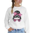 Mother Day Mama Retro Mama Mommy Baseball Mom Women Crewneck Sweatshirt Mother Day Mama Retro Mama Mommy Baseball Mom Women Crewneck Sweatshirt