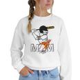 Proud Baseball MOM Sports & Softball Nostalgia Women Crewneck Sweatshirt Proud Baseball MOM Sports & Softball Nostalgia Women Crewneck Sweatshirt