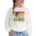 Retro Baseball Mom Sport Lover Vintage Women Crewneck Sweatshirt Retro Baseball Mom Sport Lover Vintage Women Crewneck Sweatshirt