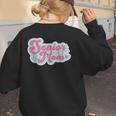 Baseball Mama Senior 2024 Class Of 24 Baseball Mom Graduate Women's Sweatshirt Back Print Baseball Mama Senior 2024 Class Of 24 Baseball Mom Graduate Women's Sweatshirt Back Print