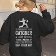 Baseball Mom Tee Baseball Player Mom Women's Sweatshirt Back Print Baseball Mom Tee Baseball Player Mom Women's Sweatshirt Back Print