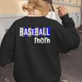 Custom Hustle Tball Tee Ball Womens Baseball Mom Women's Sweatshirt Back Print Custom Hustle Tball Tee Ball Womens Baseball Mom Women's Sweatshirt Back Print