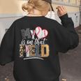 My Heart Is On That Field Mother's Day Baseball Mom Women Women's Sweatshirt Back Print My Heart Is On That Field Mother's Day Baseball Mom Women Women's Sweatshirt Back Print