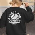 Proud Mom Senior 2024 Baseball Mom Proud Baseball Mom 2024 Women's Sweatshirt Back Print Proud Mom Senior 2024 Baseball Mom Proud Baseball Mom 2024 Women's Sweatshirt Back Print