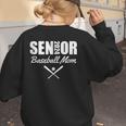 Senior Baseball Mom 2024 Team Parent Helper Class Of 2024 Women's Sweatshirt Back Print Senior Baseball Mom 2024 Team Parent Helper Class Of 2024 Women's Sweatshirt Back Print