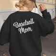 AS Tees Baseball Mom Mama Mommy Mother Women's Sweatshirt Back Print AS Tees Baseball Mom Mama Mommy Mother Women's Sweatshirt Back Print