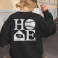 Vintage Baseball Home Nebraska State Outline Baseball Mom Women's Sweatshirt Back Print Vintage Baseball Home Nebraska State Outline Baseball Mom Women's Sweatshirt Back Print