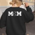 Women Baseball Mom Women's Sweatshirt Back Print