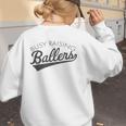 Busy Raising Ballers Baseball Mom & Parent Sports Premium Tri-Blend Women's Sweatshirt Back Print Busy Raising Ballers Baseball Mom & Parent Sports Premium Tri-Blend Women's Sweatshirt Back Print
