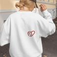 Senior Baseball Mom Class Of 2024 Baseball Player Son 2024 Women's Sweatshirt Back Print