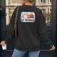 Baseball Mom Women Mama Season Baseball Lover Girls Boys Women's Sweatshirt Back Print Baseball Mom Women Mama Season Baseball Lover Girls Boys Women's Sweatshirt Back Print