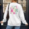 In My Baseball Mom Era Baseball Mama Premium Women's Sweatshirt Back Print In My Baseball Mom Era Baseball Mama Premium Women's Sweatshirt Back Print