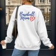 Cute Baseball Mom Heart Matching Mama Mother's Day Women's Women's Sweatshirt Back Print Cute Baseball Mom Heart Matching Mama Mother's Day Women's Women's Sweatshirt Back Print
