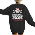 Baseball Mom Shirt Mama Women Baseball Shirt For Women's Sweatshirt Back Print Baseball Mom Shirt Mama Women Baseball Shirt For Women's Sweatshirt Back Print