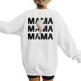 Baseball Mom Game Day Baseball Season Gameday Sports Mama Women's Sweatshirt Back Print