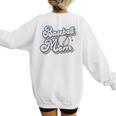 Baseball Mom Squad Women's Sweatshirt Back Print