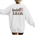 Baseball Yaya Women BallPark Yaya Baseball Mom Mother's Day Women's Sweatshirt Back Print Baseball Yaya Women BallPark Yaya Baseball Mom Mother's Day Women's Sweatshirt Back Print