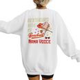 I'm Not Yelling This Is My Baseball Nana Voice Baseball Mom Premium Women's Sweatshirt Back Print I'm Not Yelling This Is My Baseball Nana Voice Baseball Mom Premium Women's Sweatshirt Back Print
