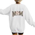 Leopard Baseball Mom Matching Baseball Mama Family Matching Premium Women's Sweatshirt Back Print Leopard Baseball Mom Matching Baseball Mama Family Matching Premium Women's Sweatshirt Back Print
