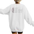 Sports Meme Rub Some Dirt On It For Baseball Mom Premium Women's Sweatshirt Back Print