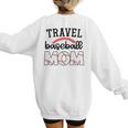 Travel Baseball Mom Sports Mom Baseball Mama Women's Sweatshirt Back Print Travel Baseball Mom Sports Mom Baseball Mama Women's Sweatshirt Back Print