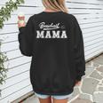 Baseball Mom Design Women's Sweatshirt Back Print