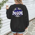 Baseball Mom Era Player Mother Game Day Women's Sweatshirt Back Print Baseball Mom Era Player Mother Game Day Women's Sweatshirt Back Print