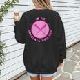 In My Baseball Mom Era Retro Game Day Mom Era 2 Sides Women's Sweatshirt Back Print In My Baseball Mom Era Retro Game Day Mom Era 2 Sides Women's Sweatshirt Back Print