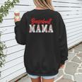 Baseball Mom Retro Groovy Baseball Mama Women Mother's Day Women's Sweatshirt Back Print Baseball Mom Retro Groovy Baseball Mama Women Mother's Day Women's Sweatshirt Back Print