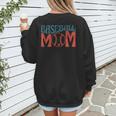 Baseball Mom Vintage Baseball Women's Sweatshirt Back Print Baseball Mom Vintage Baseball Women's Sweatshirt Back Print