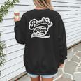 Baseball Mom Will Yell Loudly Women's Sweatshirt Back Print