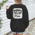 Custom Baseball Mom Number 54 Heart For Mom Women's Sweatshirt Back Print Custom Baseball Mom Number 54 Heart For Mom Women's Sweatshirt Back Print
